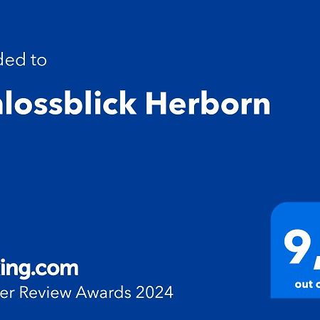 Schlossblick Herborn Διαμέρισμα Herborn  Εξωτερικό φωτογραφία